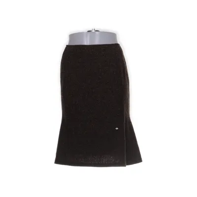 Jupe (Marron) de MaxMara Nylon, Soie, Laine