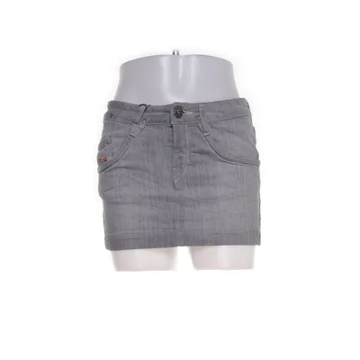 Denim skirt (Gray) from Diesel Cotton, Elastane