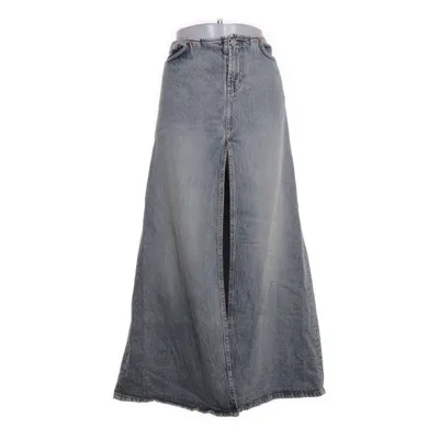 Maxi rok (Blauw) van Weekday Elastaan, Lyocell, Katoen