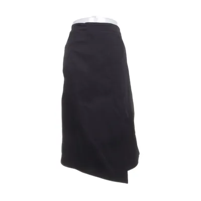 Wrap skirt (Black) from H&M Studio Viscose, Polyester, Cotton
