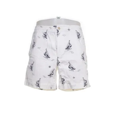 Shorts (White, Blue) from Polo Ralph Lauren Cotton, Elastane
