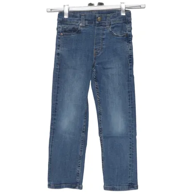 Jeans (Blå) från Polarn O. Pyret Elastan, Ekologisk bomull, Återvunnen polyester