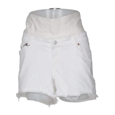Zwangerschapsshorts (Wit) van H&M Mama Katoen, Elastaan