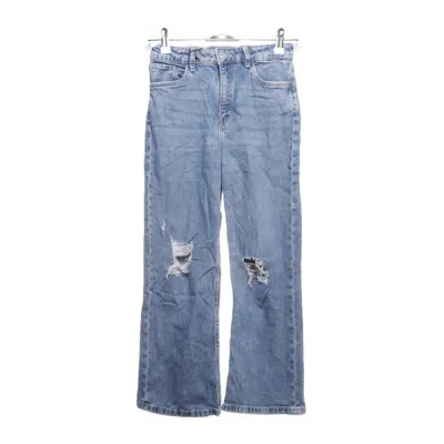 Spijkerbroek (Blauw) van H&M Katoen, Elastaan