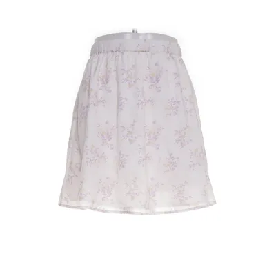 Rok (Wit, Lila) van Kae Sutherland x NA-KD Polyester