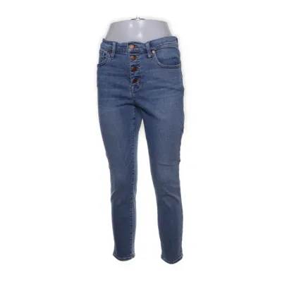 Jeans (9" MID-RISE SKINNY CROP) from Madewell Cotton, Elastane, Leather, Lyocell, Polyester