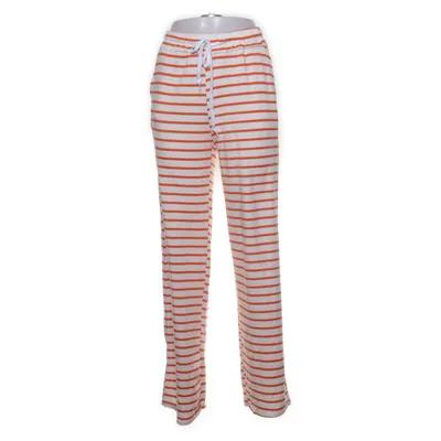 Byxor (Vit, Orange) Elastan, Viskos