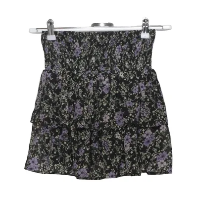 Skirt (Black, Purple, Multicolored) from Ü by KappAhl Polyester