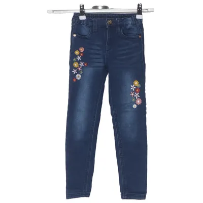 Jeans (Blue) from Koko Noko Cotton, Elastane, Polyester