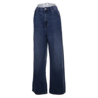 Spijkerbroek (ONLHOPE EX HW WIDE DNM ADD465) van ONLY Blue Denim Katoen