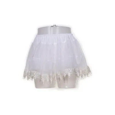 Tyllkjol (Vit, Beige) från Boland Bomull, Polyester