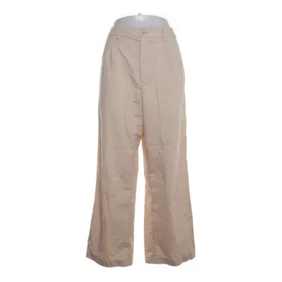 Bukser (Beige) fra Uniqlo Bomuld, Linned, Polyester, Viscose