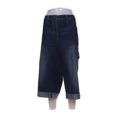 Trekvartsbyxor (Blå) från BPC Bonprix Collection Bomull, Elastan, Polyester