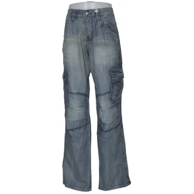 Jeans (Blå) från Timezone Bomull, Polyester
