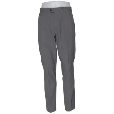 Jakkesætsbukser (Grå) fra Lindbergh White Elastan, Polyester, Viscose