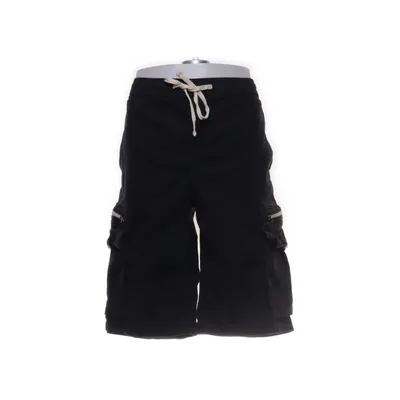 Cargo shorts (Zwart) van Rainbow Katoen, Elastaan