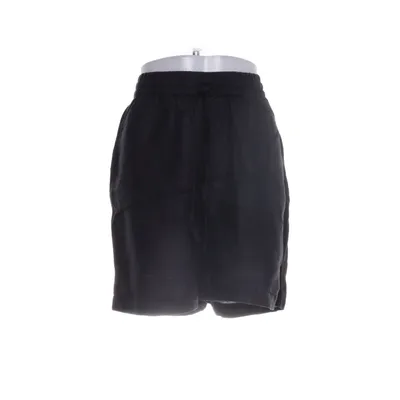Korte broek (Zwart) van Knowledge Cotton Apparel Linnen, Lyocell
