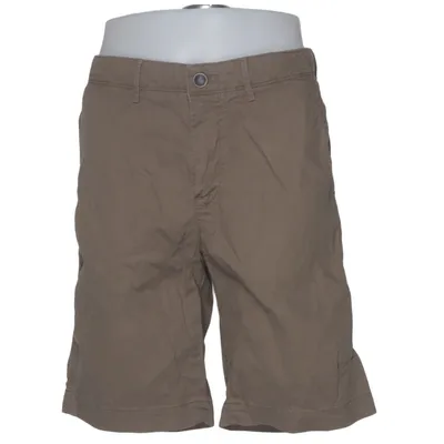 Korte broek (Beige) van Massimo Dutti Katoen, Elastaan, Linnen