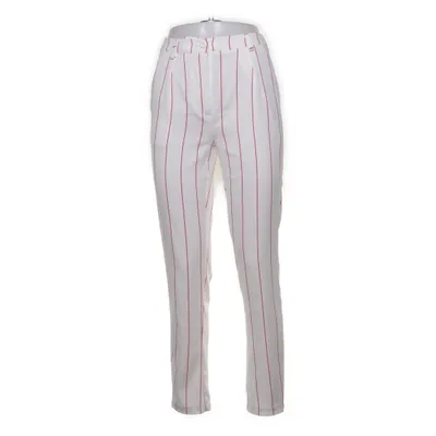 Pantalon (Blanc, Rouge) de Silvian Heach Élasthane, Polyester