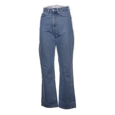 Jean (Rowe extra high straight jeans) de Weekday Coton