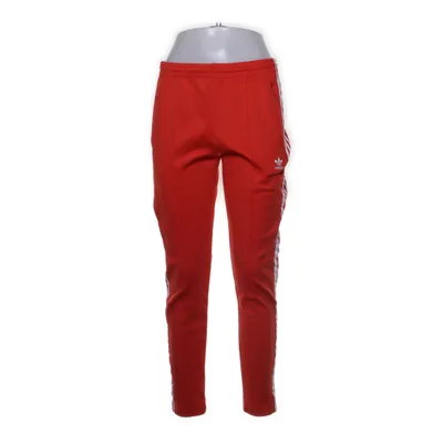 Träningsbyxor (Röd, Vit) från Adidas Bomull, Elastan, Återvunnen polyester