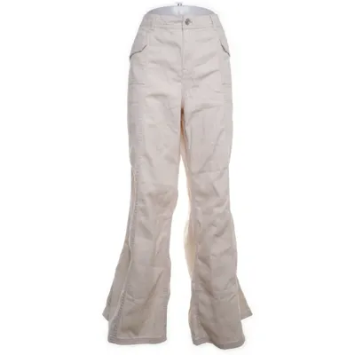 Spijkerbroek (Beige) van Divided by H&M Katoen, Polyester
