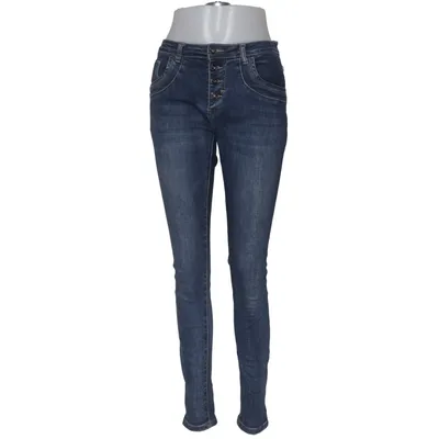 Jeans (Blue) from Place du Jour Cotton, Elastane