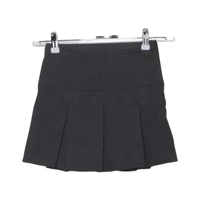 Skirt (Gray) from Next School Polyester, Viscose