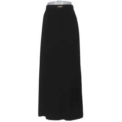 Maxi skirt (Black) from Hammer Acetate, Polyester, Wool