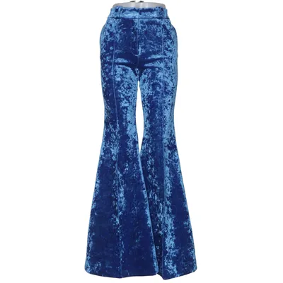 Kostymbyxor (Blå) från H&M Studio Elastan, Polyester, Bomull