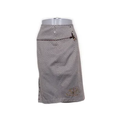 Pennkjol (Brun, Vit) från Blutsgeschwister Bomull, Polyester