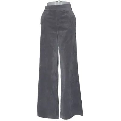 Corduroy pants (Gray) from Marie Lund Elastane, Polyamide, Recycled polyester