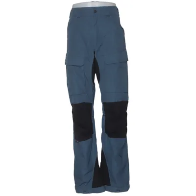 Outdoor pants (Blue, Black) from Lundhags Elastane, Nylon, Organic cotton, Polyester