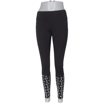 Sports tights (Black, White) from CLN Athletics Elastane, Recycled polyester