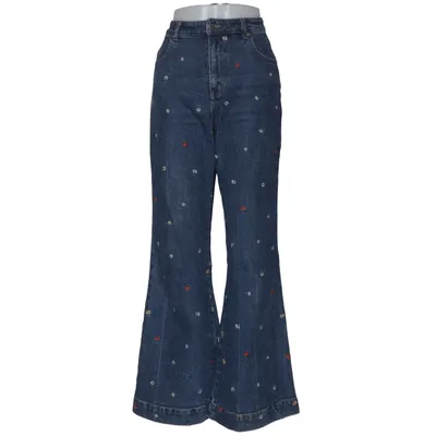 Jeans (Blue, Multicolored) from Ghanda Cotton, Elastane