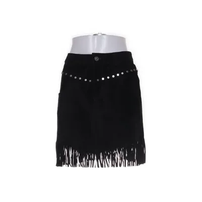 Leren rok (W 9275.000.83988) van Replay Leer, Polyester