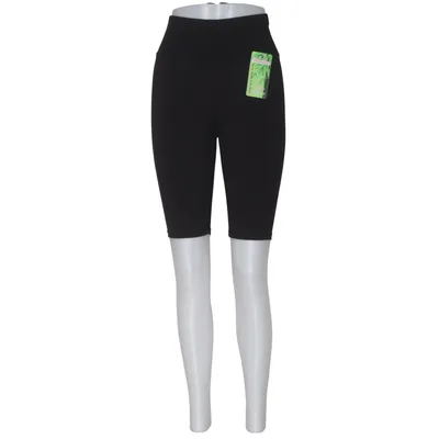 Short de compression (Noir) de Bambus Élasthane, Polyester