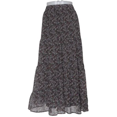 Långkjol (Svart, Flerfärgad) från Pernilla Wahlgren Polyester
