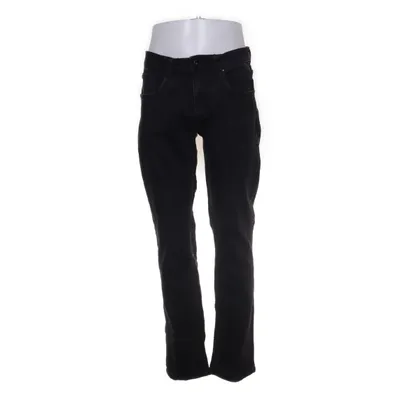 Jeans (Svart) från Smog Bomull, Elastan