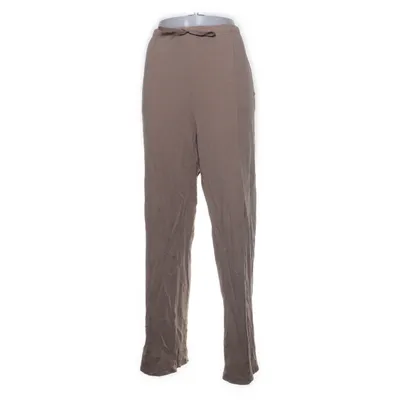 Pantalon patte d'éléphant (Beige) de Delta Coton, Élasthane, Lyocell, Modal