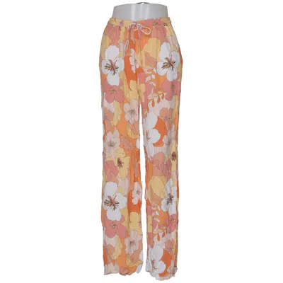 Palazzobukser (Orange, Gul, Flerfarvet) fra Mango Polyester, Viscose