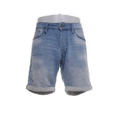 Denim shorts (Blauw) van Jack & Jones Jeans Intelligence Katoen, Elastaan, Polyester