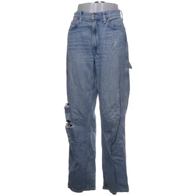 Jeans (Blå) från Lee x H&M Bomull, Lyocell