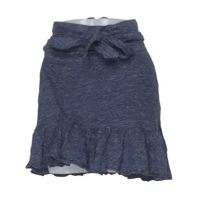 Wrap skirt (Blue) from Cathrine Hammel Linen