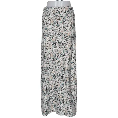Långkjol (Vit, Flerfärgad) från Ardene Elastan, Polyester