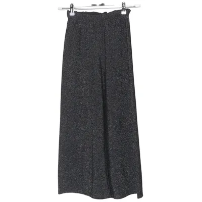 Palazzo broek (Grijs) van Vertbaudet Elastaan, Metallvezel, Polyester, Viscose