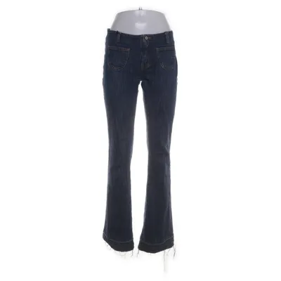 Jeans (Blå) fra J.Galt Bomuld, Elastan