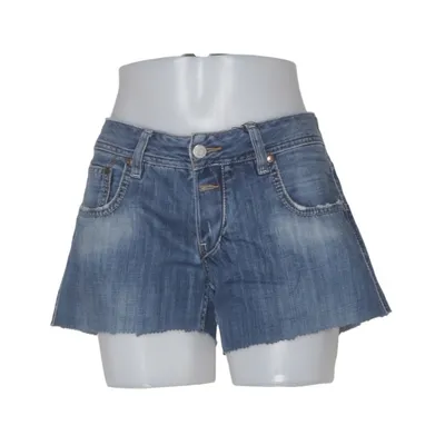 Denim shorts (Blauw) van Herrlicher Katoen