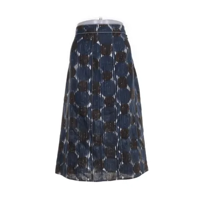 Rok (Blauw) van MaxMara Katoen, Linnen