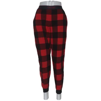 Pyjamahose (Rot, Schwarz) von Calvin Klein Sleepwear Baumwolle, Polyester